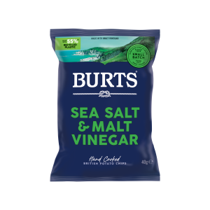 Burts - Hand Cooked Sea Salt & Malt Vinegar Potato Chips
