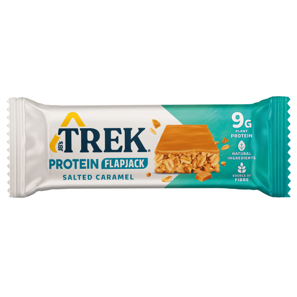 TREK Salted Caramel Protein Flapjack