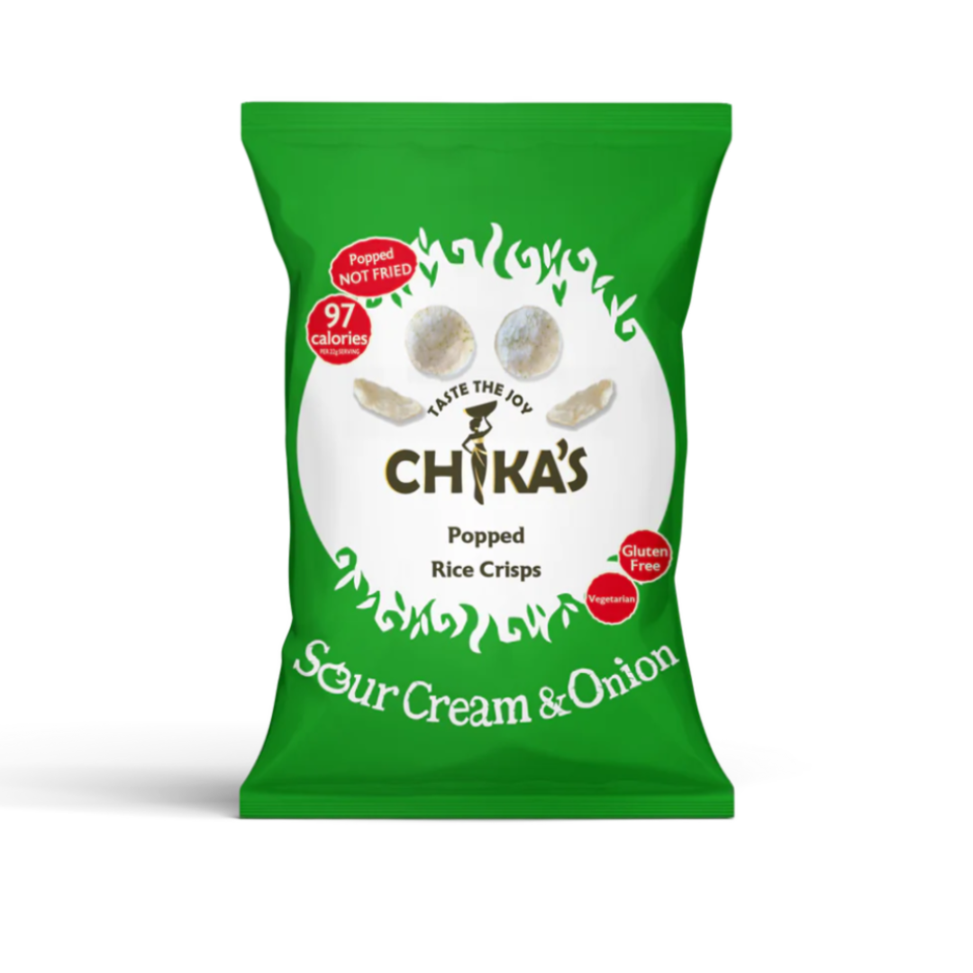 CHIK13 - Chikas Rice Crisps Sour Cream and Onion