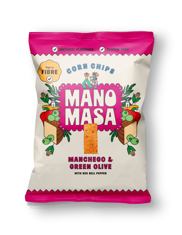 Manomasa Manchego & Green Olive Tortilla Crisps