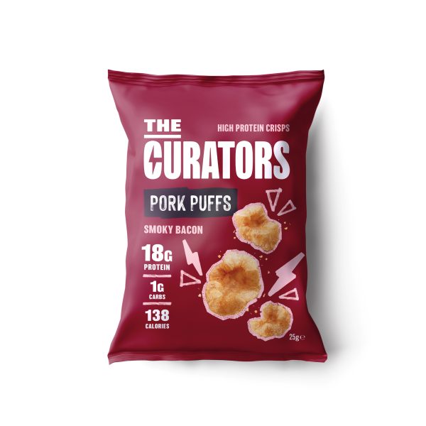 The Curators Smoky Bacon Pork Puffs