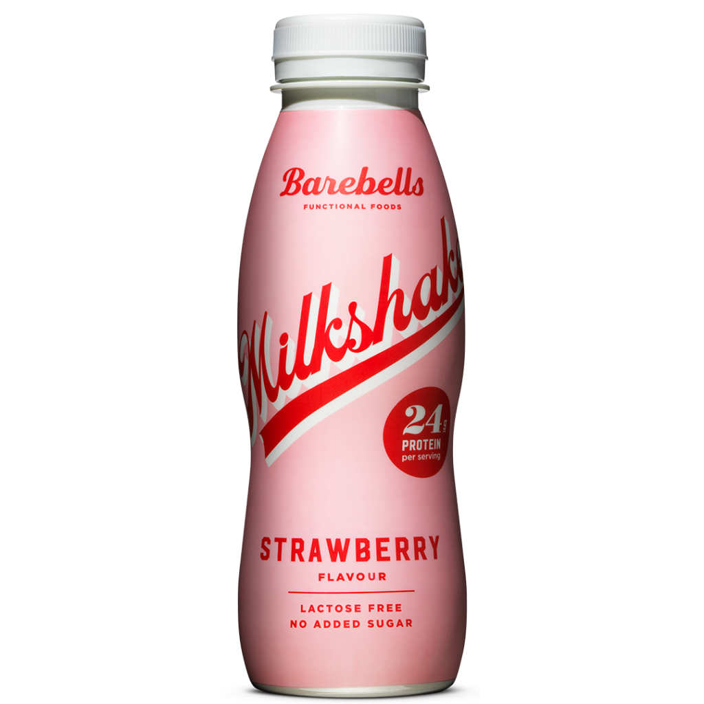 Barebells Strawberry Protein Milkshake Delicious Ideas Food Group
