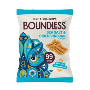Boundless Sea Salt & Cider Vinegar Chips 24x 23g