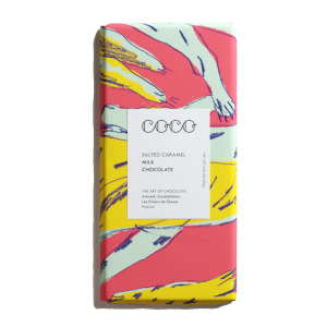 COCO2 - COCO Chocolatier Salted Caramel Milk Chocolate Bar