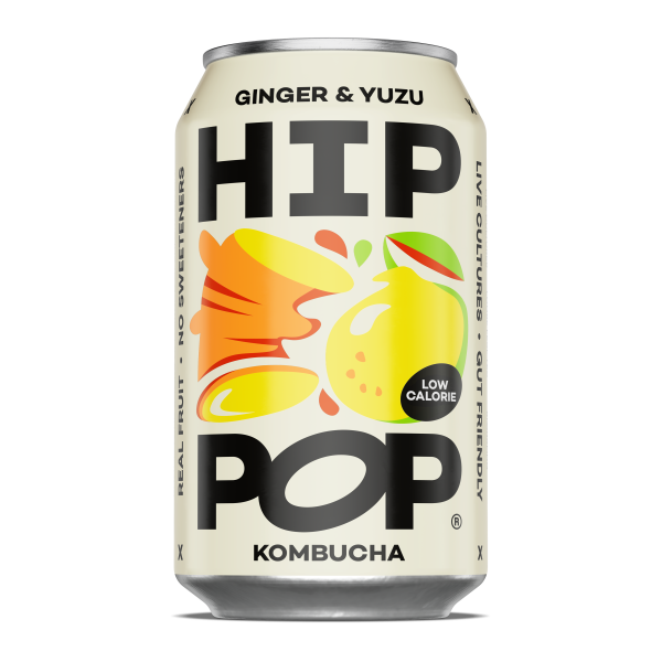 Hip Pop Ginger & Yuzu Kombucha