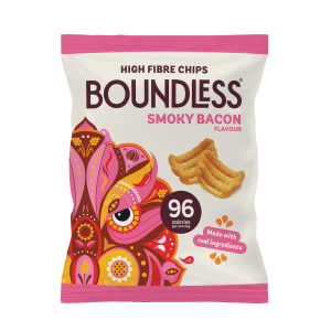 Boundless Smoky Bacon Chips 24x 23g