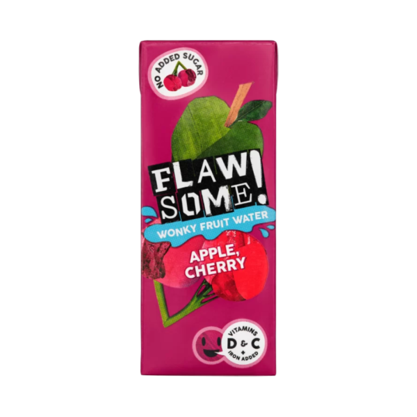 FLAW11 - FLAWSOME! APPLE & SOUR CHERRY WONKY FRUIT WATER