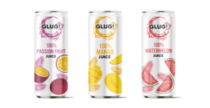 Glug! Mango, Watermelon and Passionfruit juice Drinks 