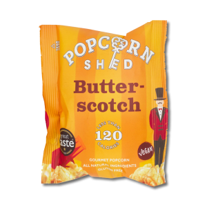 TBC - Popcorn Shed – Butterscotch Popcorn Snack Pack