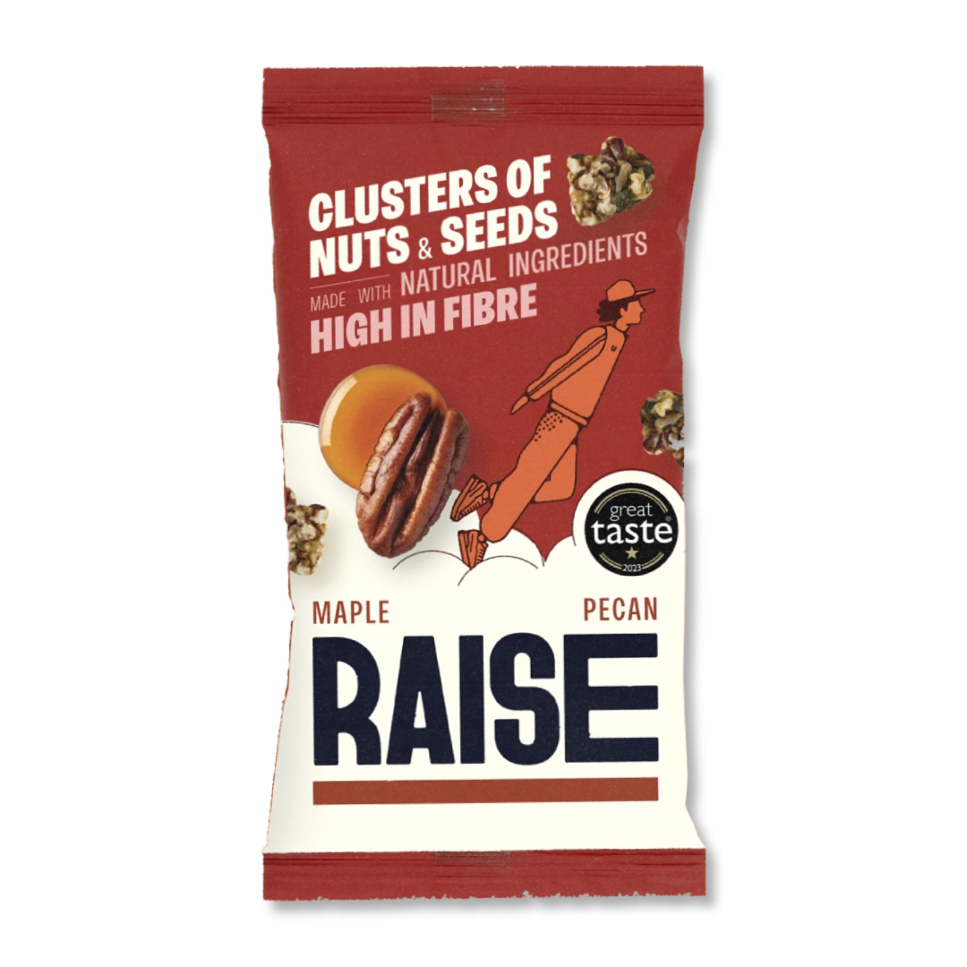 TBC - Raise Snacks, Maple Pecan, Clusters of Nuts and Seeds