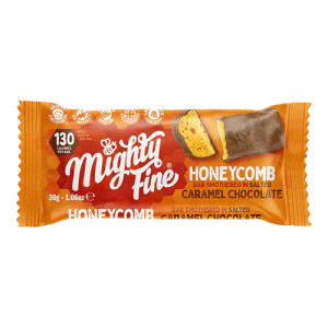 MFINE01 - Mighty Fine Salted Caramel Honeycomb Bar