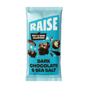 Raise Snacks - Dark Chocolate and Sea Salt Clusters of Nuts and Seeds
