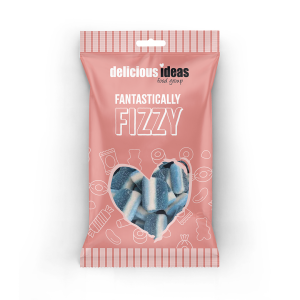 Sweet Ideas Classic Range - Fizzy Blue Raspberry Slices