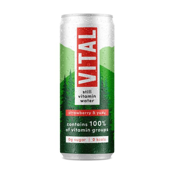 VITAL Drinks - Strawberry & Yuzu Still Vitamin Water