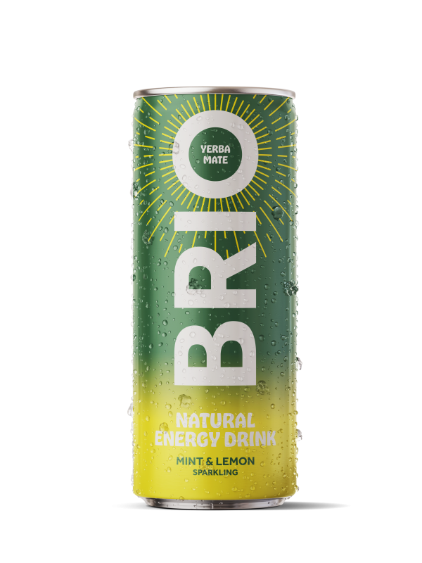 BRIO Natural Energy Drink - Mint & Lemon