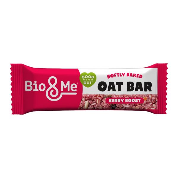 Bio&Me Super Berry Gut-Loving Oat Flapjack Bar
