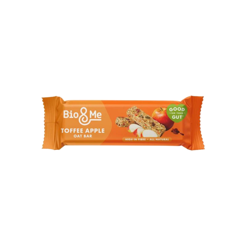 Bio & Me Toffee Apple GutLoving Flapjack Oat Bar Delicious Ideas