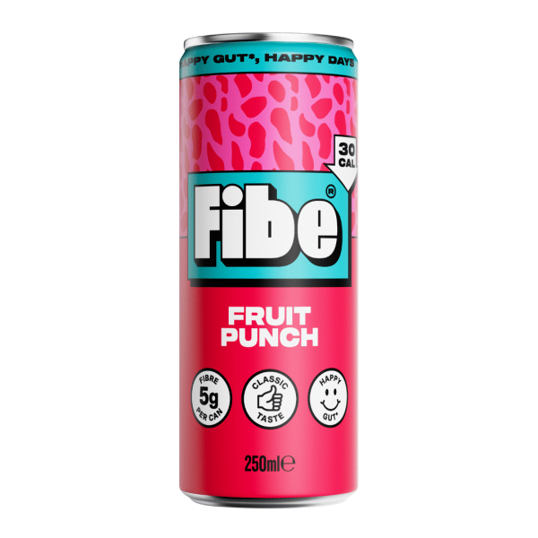 Fibe Prebiotic Soda - Fruit Punch