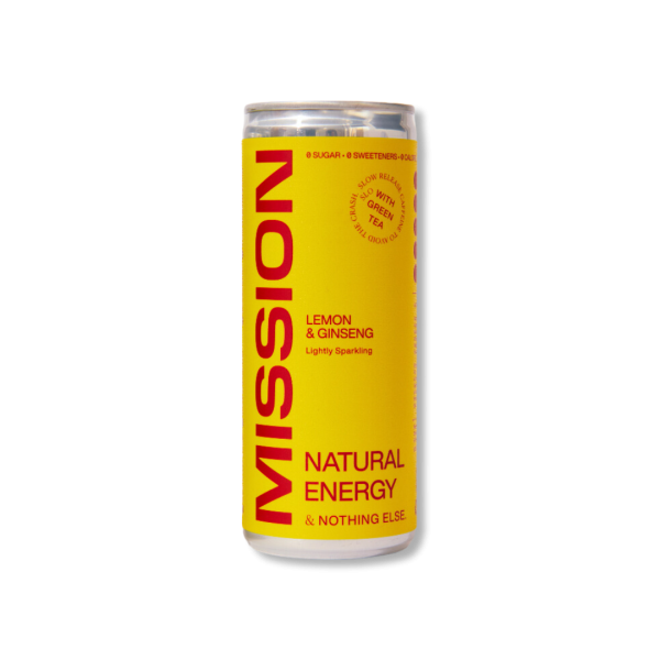 Mission Natural Energy - Lemon & Ginseng