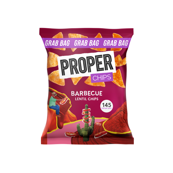 PROPER Chips - BBQ Lentil Chips
