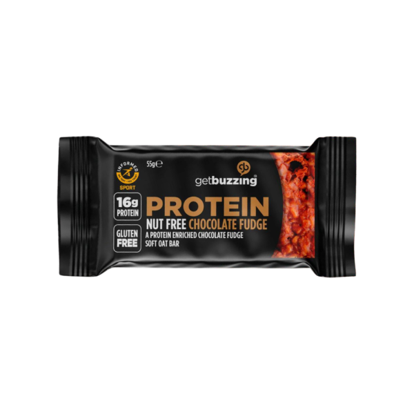 Get Buzzing Nut and Gluten Free Chocolate Fudge Oat Bar