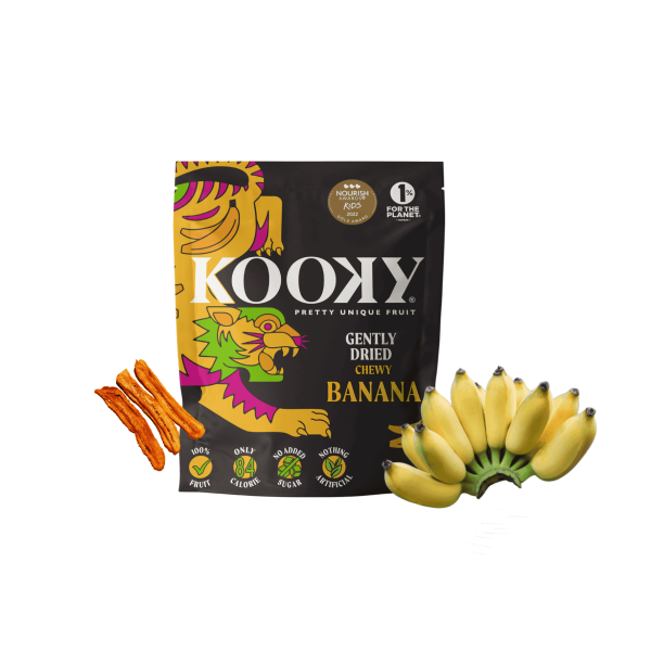 Kooky Gently Dried Fruit - Banana