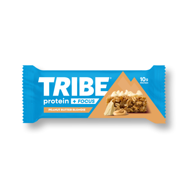 Tribe Protein + Focus Peanut Butter Blondie