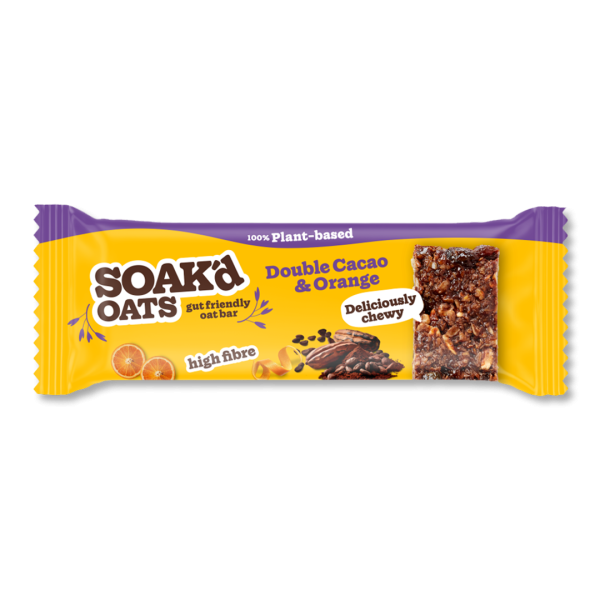SOAK'd OATS Double Cacao & Orange Oat Bar