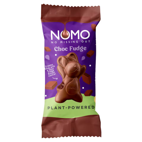 Nomo Vegan Chocolate Fudge Easter Bunny