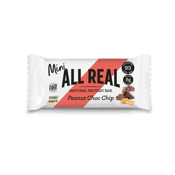 All Real Mini Peanut Choc Chip Protein Bar