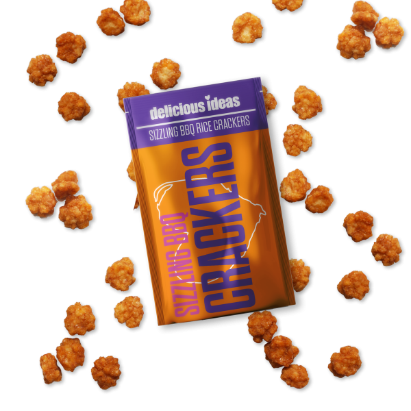 Delicious Ideas Grab 'n' Go - Sizzling BBQ Crackers