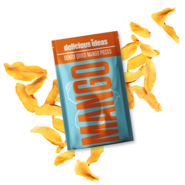 Delicious Ideas Grab 'n' Go - Gently Dried Mango Pieces