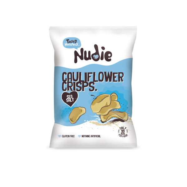 Nudie - Cauliflower Sea Salt Crisps