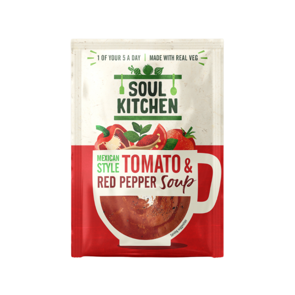 Soul Kitchen Mexican Style Tomato & Red Pepper Soup