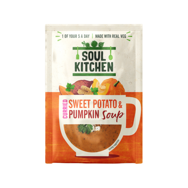 Soul Kitchen Curried Sweet Potato & Pumpkin Soup