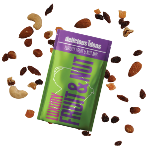 Delicious Ideas Grab 'n' Go (Plastic Free) - Luxury Fruit & Nut Mix