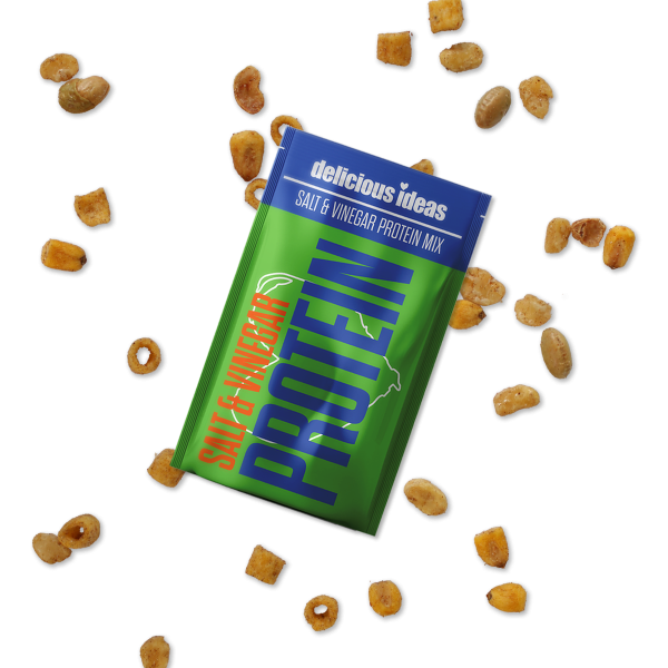 Delicious Ideas Grab 'n' Go (Plastic Free) - Salt & Vinegar Protein Mix