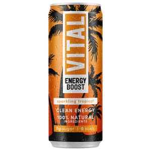 Vital Drinks - Sparkling Tropical Clean Energy Soda
