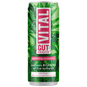 Vital Drinks - Sparkling Raspberry Gut Health Soda