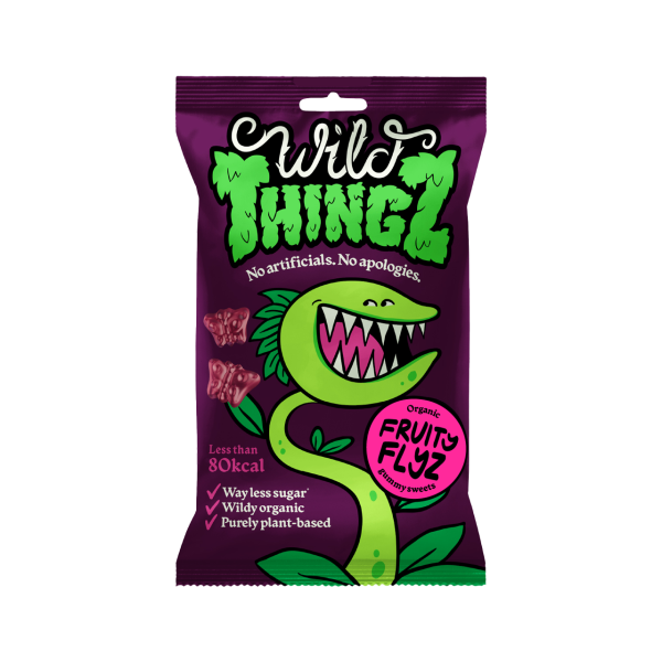 Wild Thingz Organic Sweets Fruity Flyz 16x25g