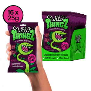 Wild Thingz Organic Sweets Fruity Flyz 16x25g - Image 2