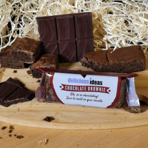 Deliciousideas Indulgent Chocolate Brownie Bar