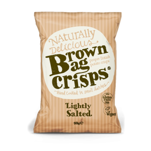 Brown Bag Lightly Salted Crisps