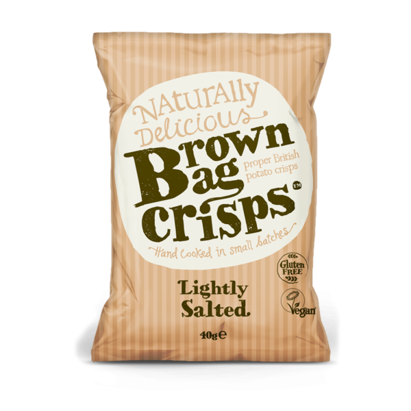 Brown Bag Lightly Salted Crisps
