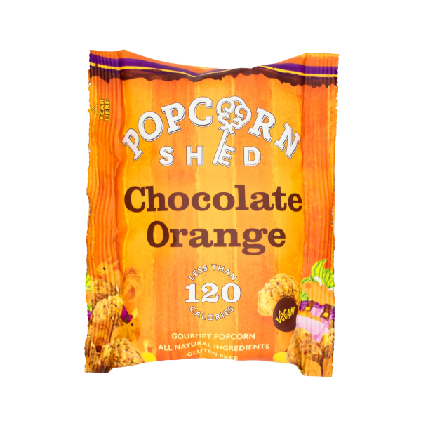 Popcorn Shed - Chocolate Orange Popcorn Snack Pack
