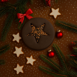 Christmas Bakery - Chocolate Orange Linzer Biscuit