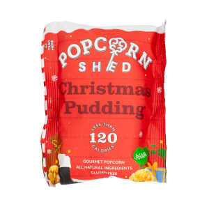 Popcorn Shed - Vegan Christmas Pudding Snack Pack