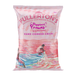 Fullerton's Crisps Peppered Prawns