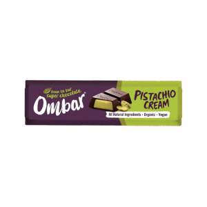 Ombar Oat Milk Pistachio Cream Chocolate Bar