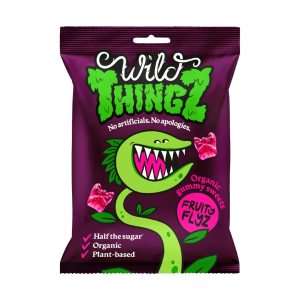 Wild Thingz Organic Sweets Fruity Flyz 10x130g